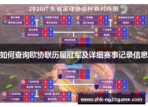 如何查询欧协联历届冠军及详细赛事记录信息